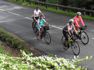 Corazón de Causse. Octubre rosa en bicicleta en Beaumat.