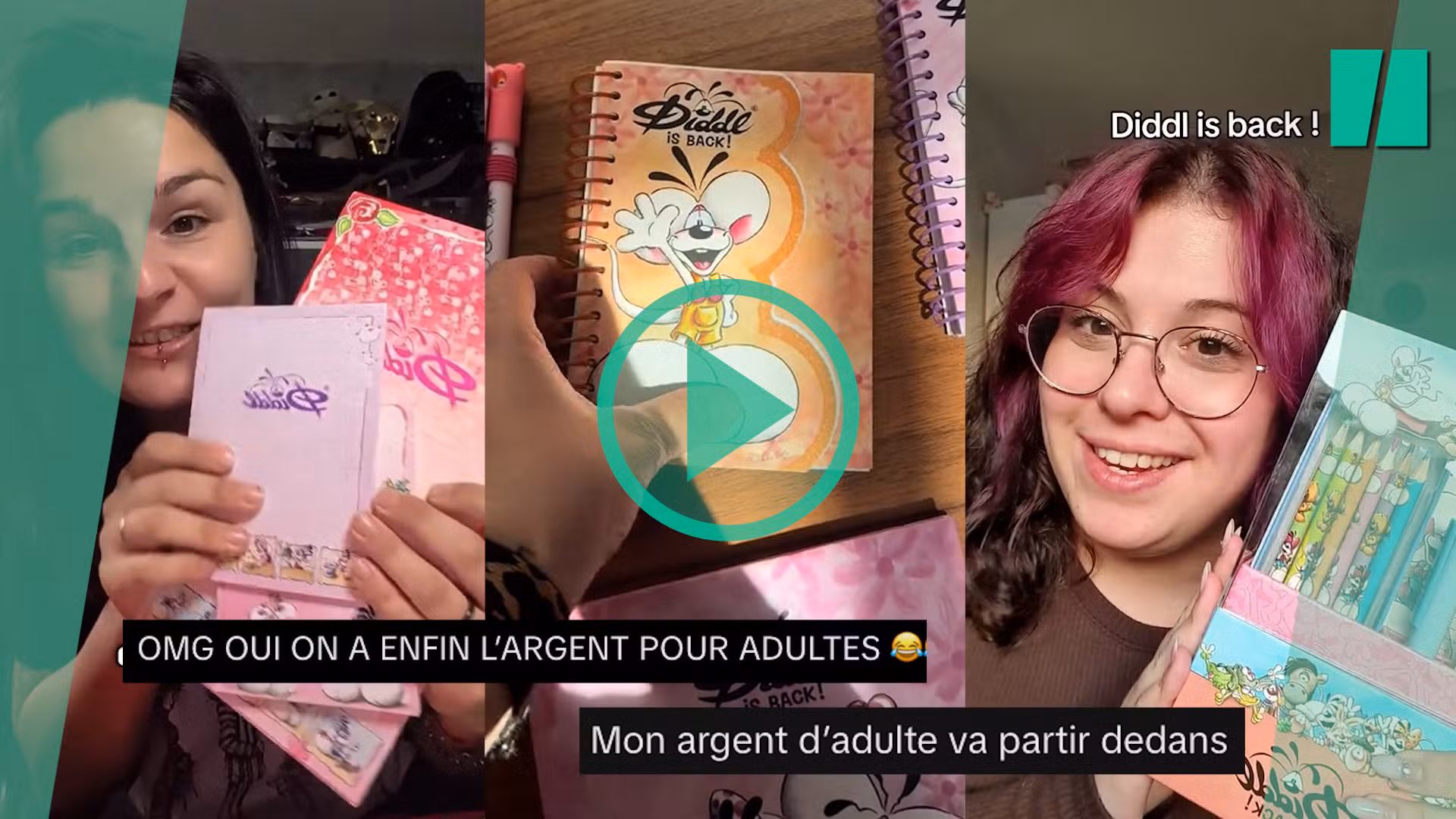 Diddl vuelve a Francia, y los nostálgicos de los años