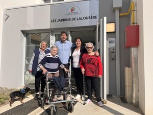 En Laloubère, el alojamiento compartido para mayores como solución frente