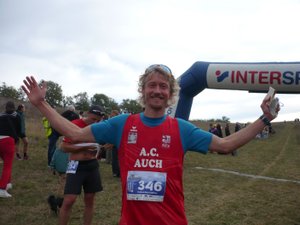 Este trail de Gers ha cautivado a 500 participantes en