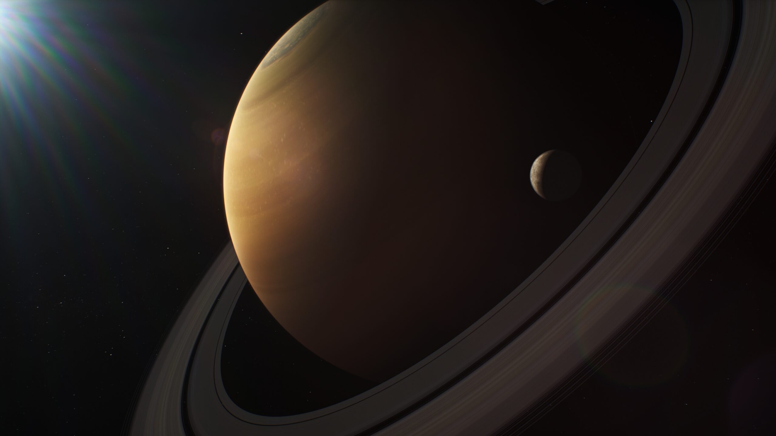 La luna de Saturno ofrece pistas químicas favorables a la
