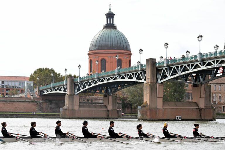 La regata de remo en el corazón de Toulouse regresa