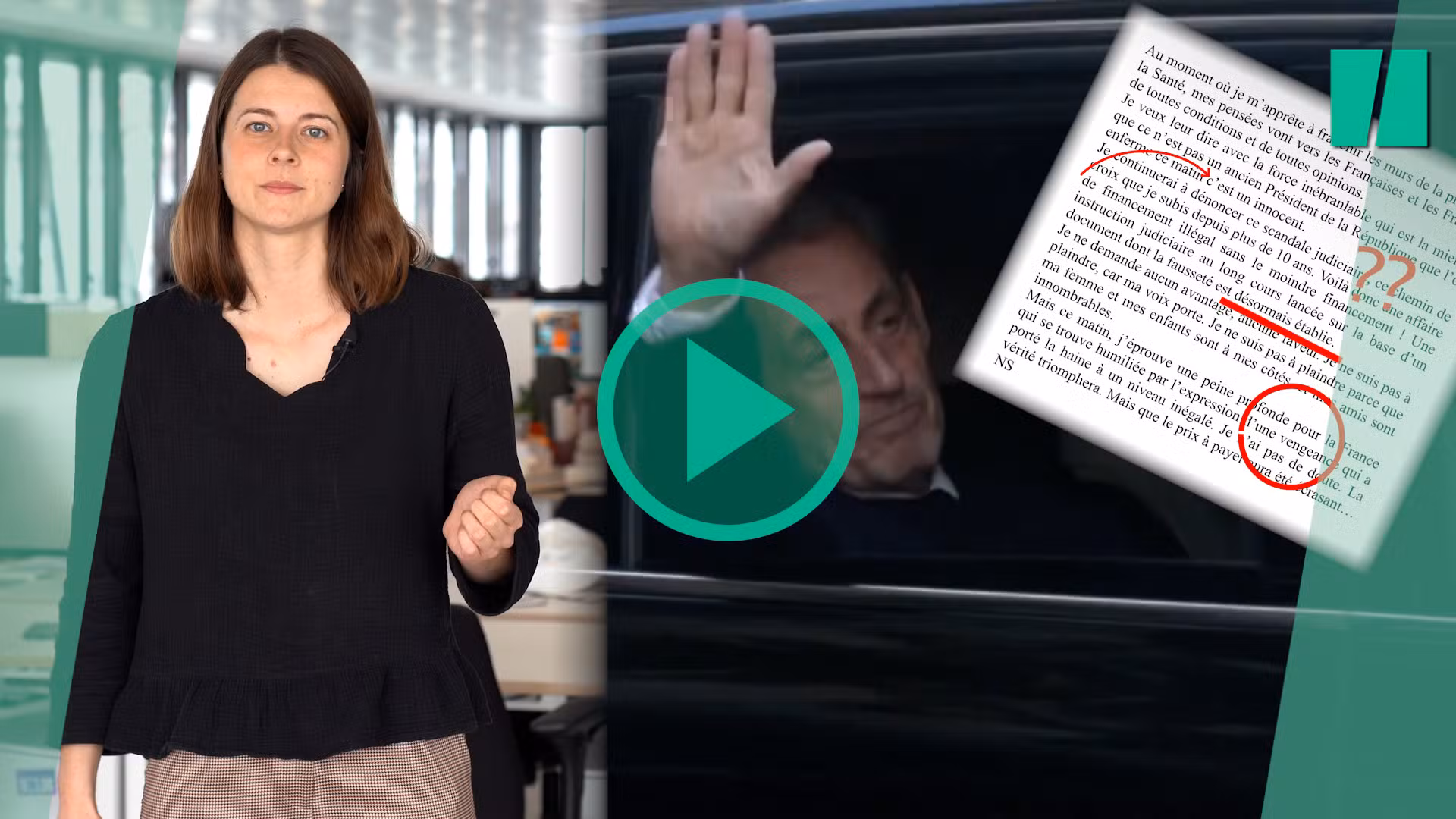 Lo que Nicolas Sarkozy olvidó decirte en el comunicado publicado