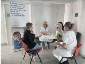 Masajes de bienestar para el personal del centro hospitalario de