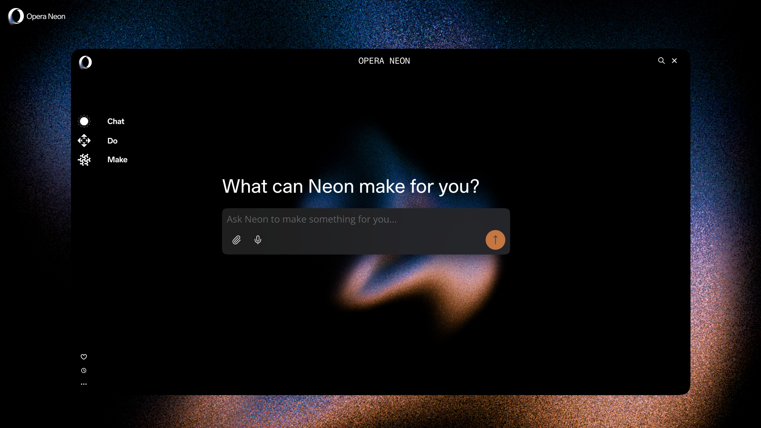 Opera lanza Neon, su navegador web que integra un agente