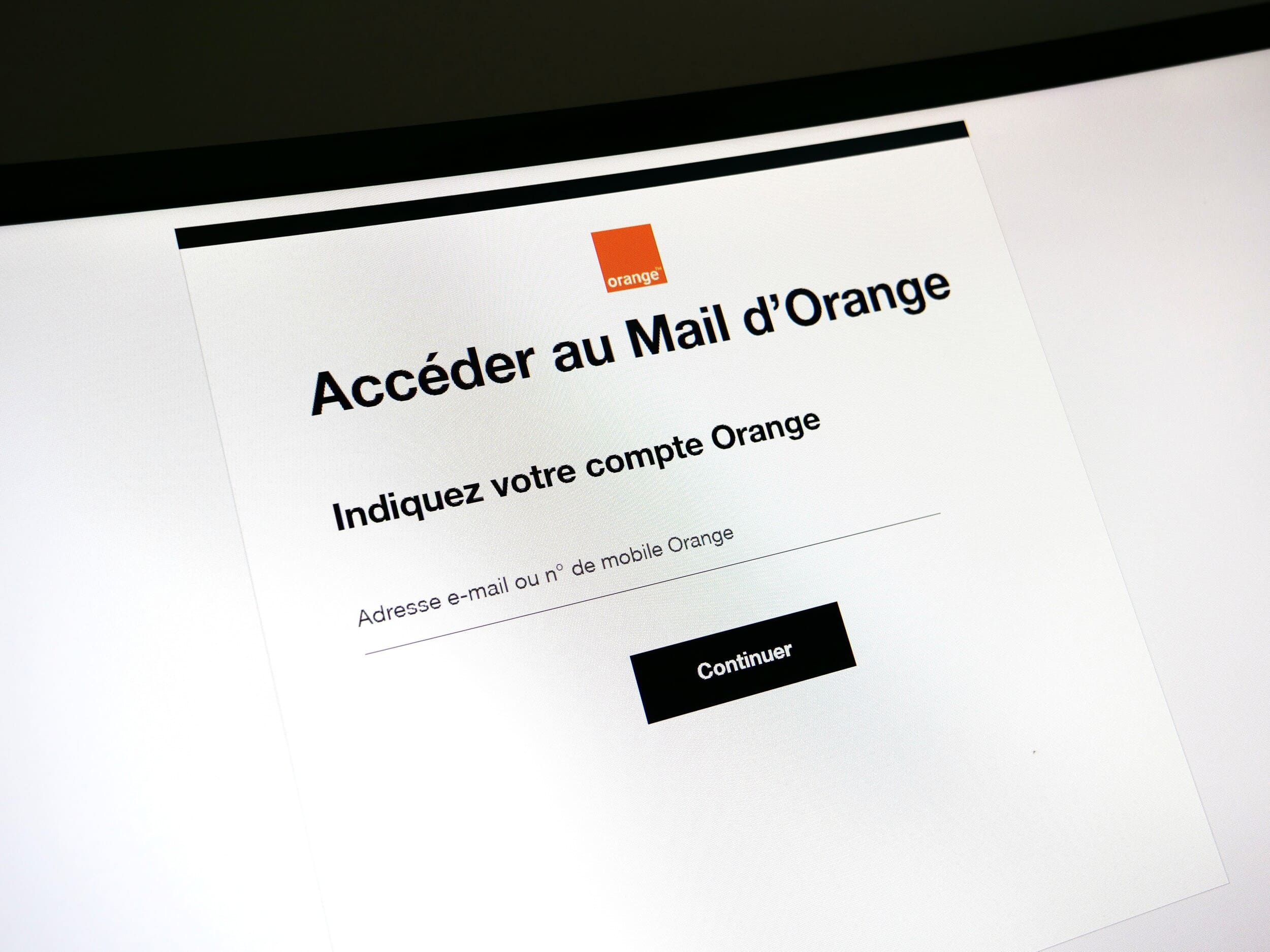 Orange se ve afectado por una falla el jueves, te