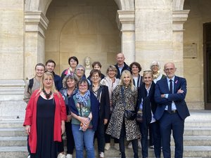 Pacientes con cáncer en la Academia Francesa