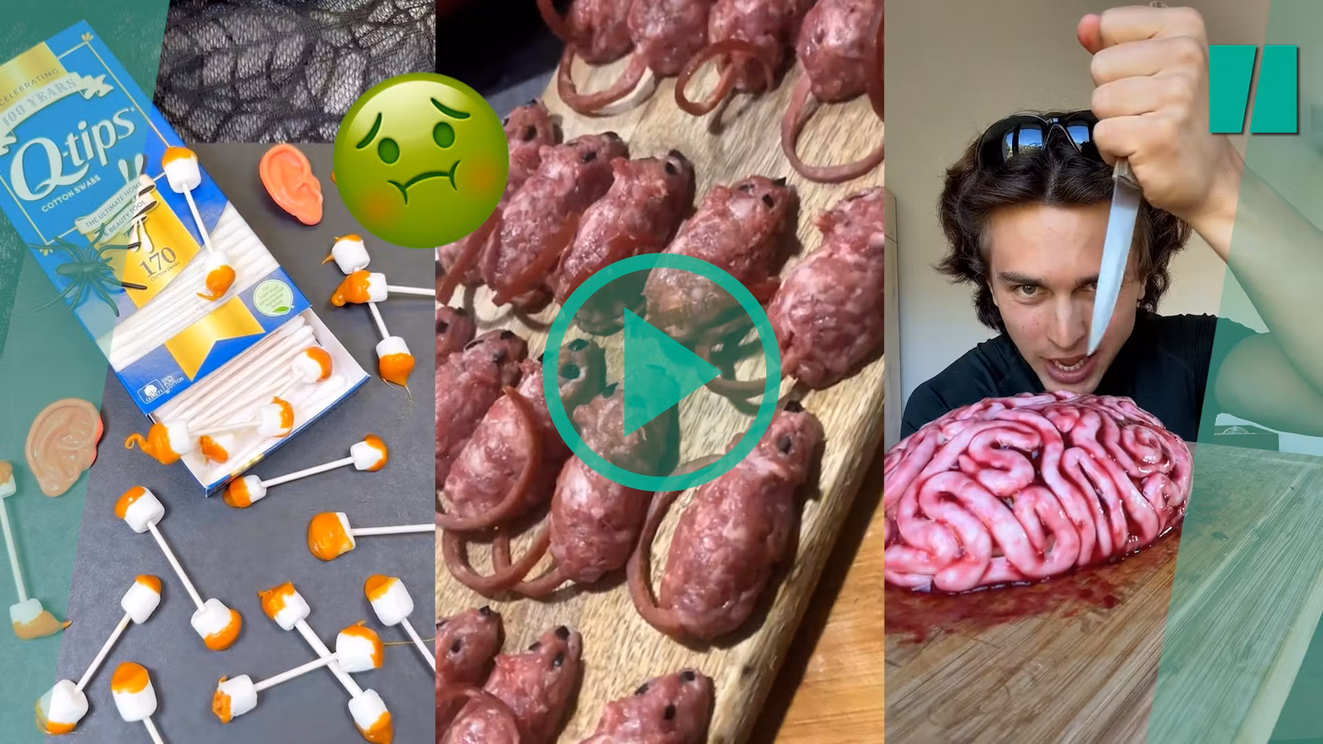 Para Halloween, estas recetas tan gore como deliciosas arrasan en