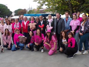 Quint-Fonsegrives. Octubre Rosa: gran movilización en el mercado
