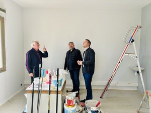 Saint-Jory. Locales comunitarios listos para recibir a nuevos médicos.