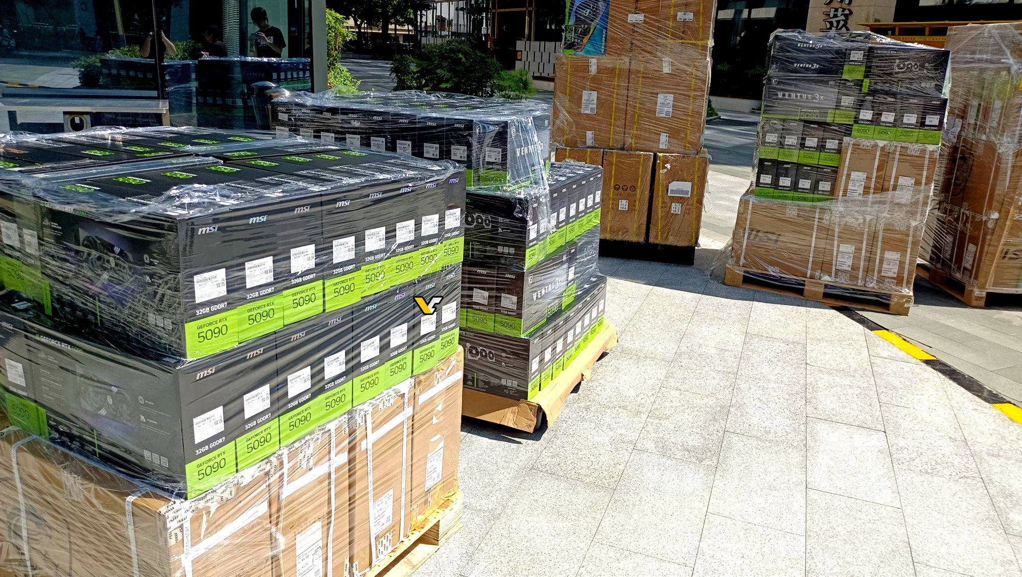 Se han avistado paletas de GeForce RTX 5090 en China,