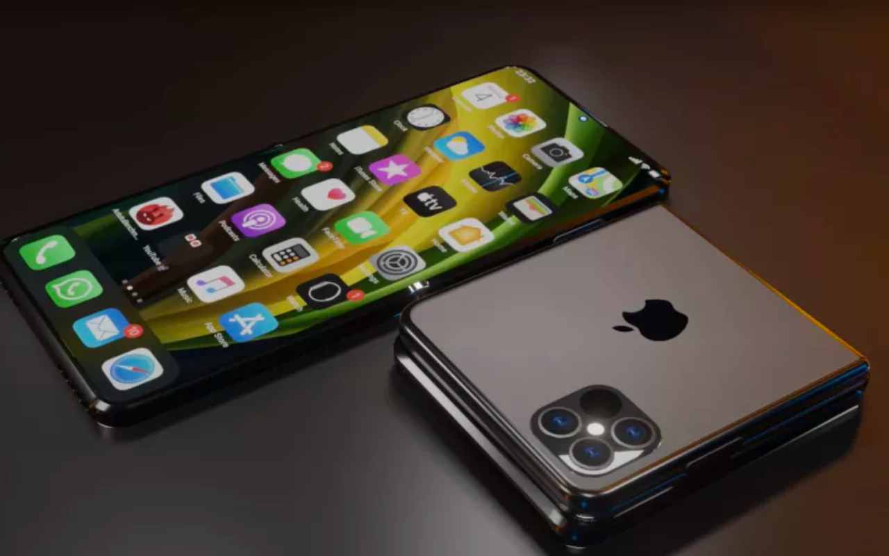 Un iPhone "Flip" llegaría en el horizonte de 2028.