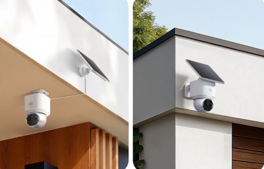 Una cámara de vigilancia 4K potenciada por IA y energía