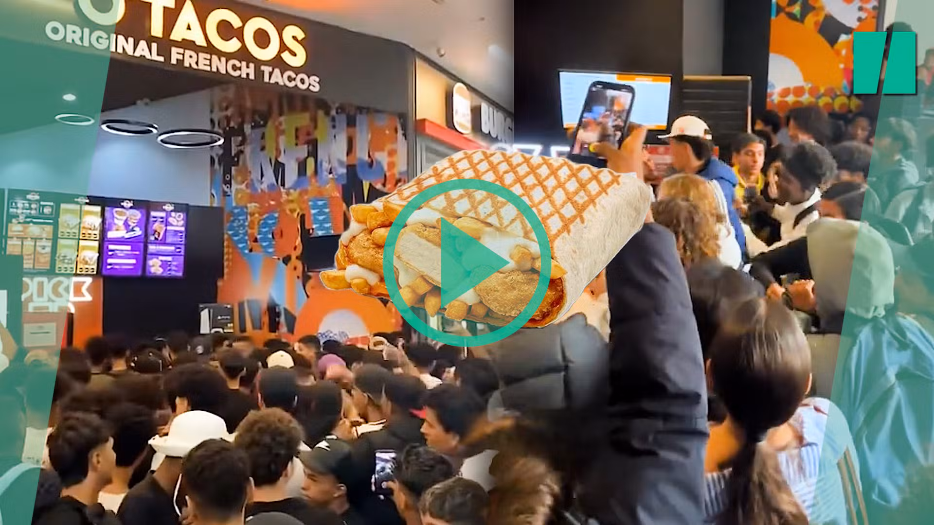 Una promoción de O’Tacos provoca aglomeraciones, desmayos y peleas en