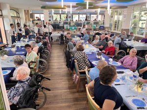 Valence-d'Agen. Esta Semana Azul que realza a los mayores