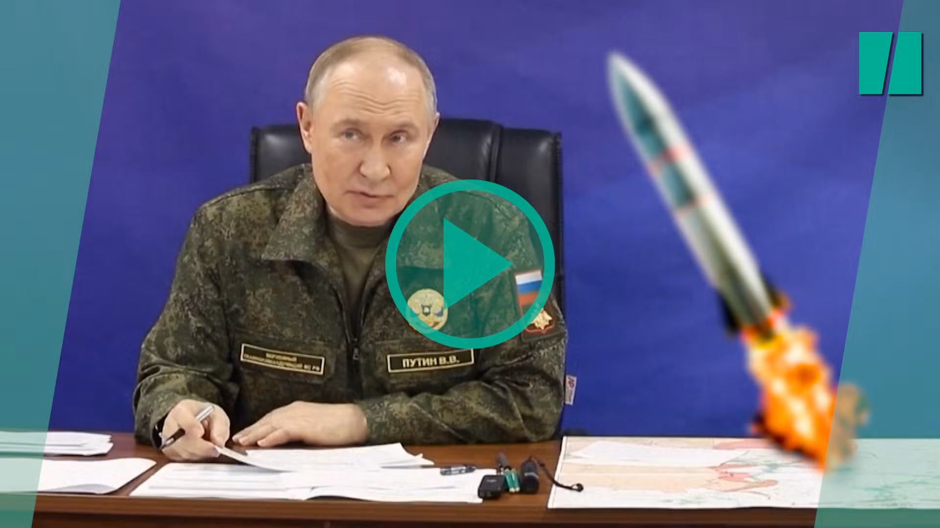 Vladimir Putin anuncia una exitosa prueba final de su misil