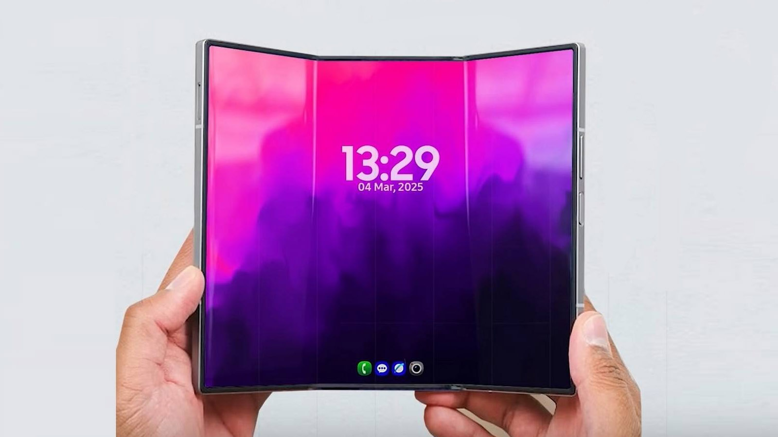 Ya sabemos cuándo se presentará el smartphone de triple pliegue.