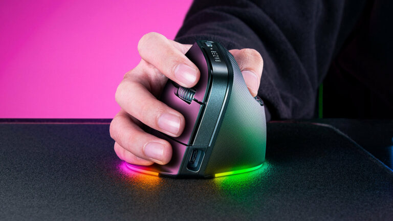 ¡El ratón vertical ergonómico diseñado para los videojuegos!