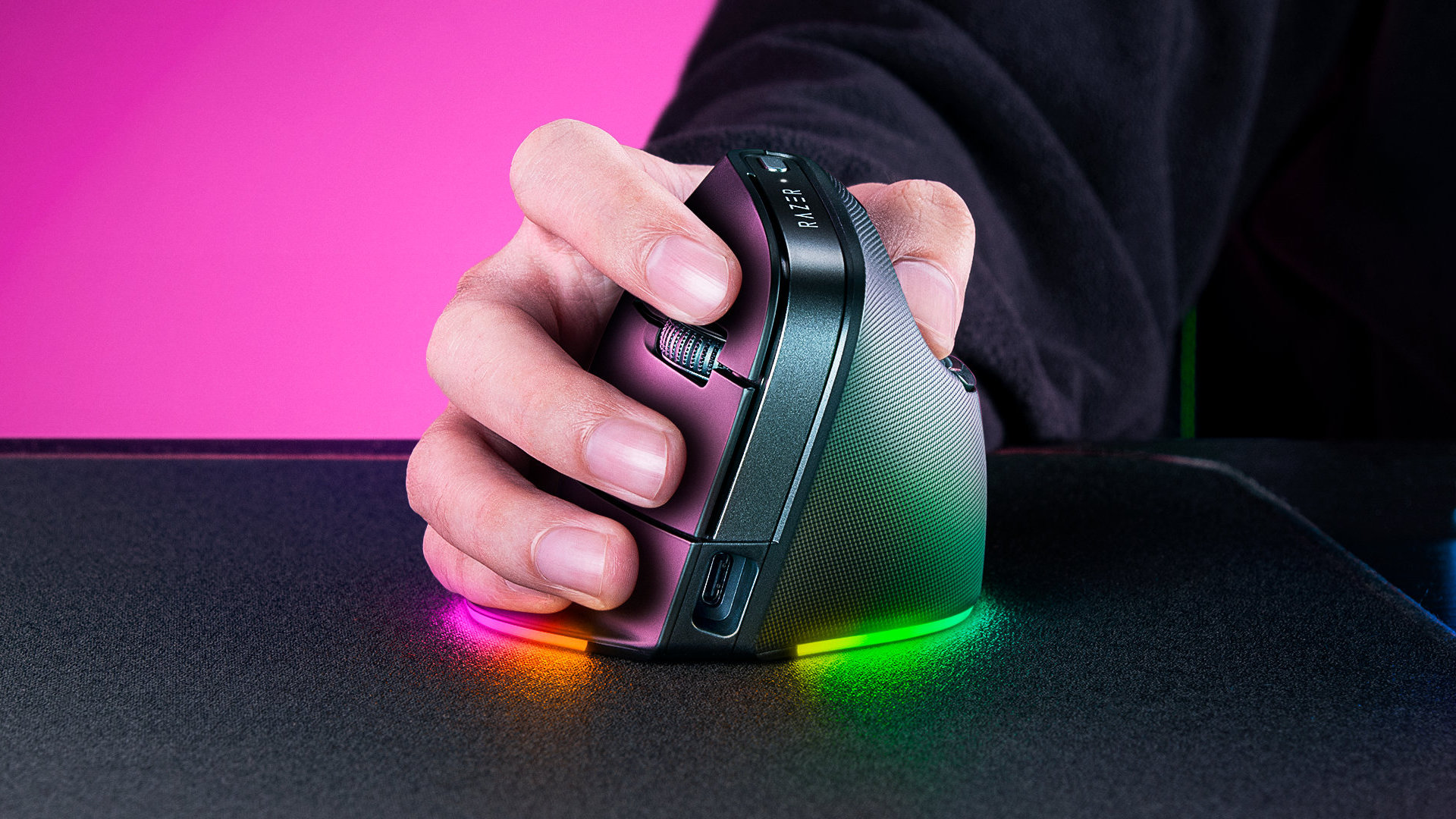 ¡El ratón vertical ergonómico diseñado para los videojuegos!