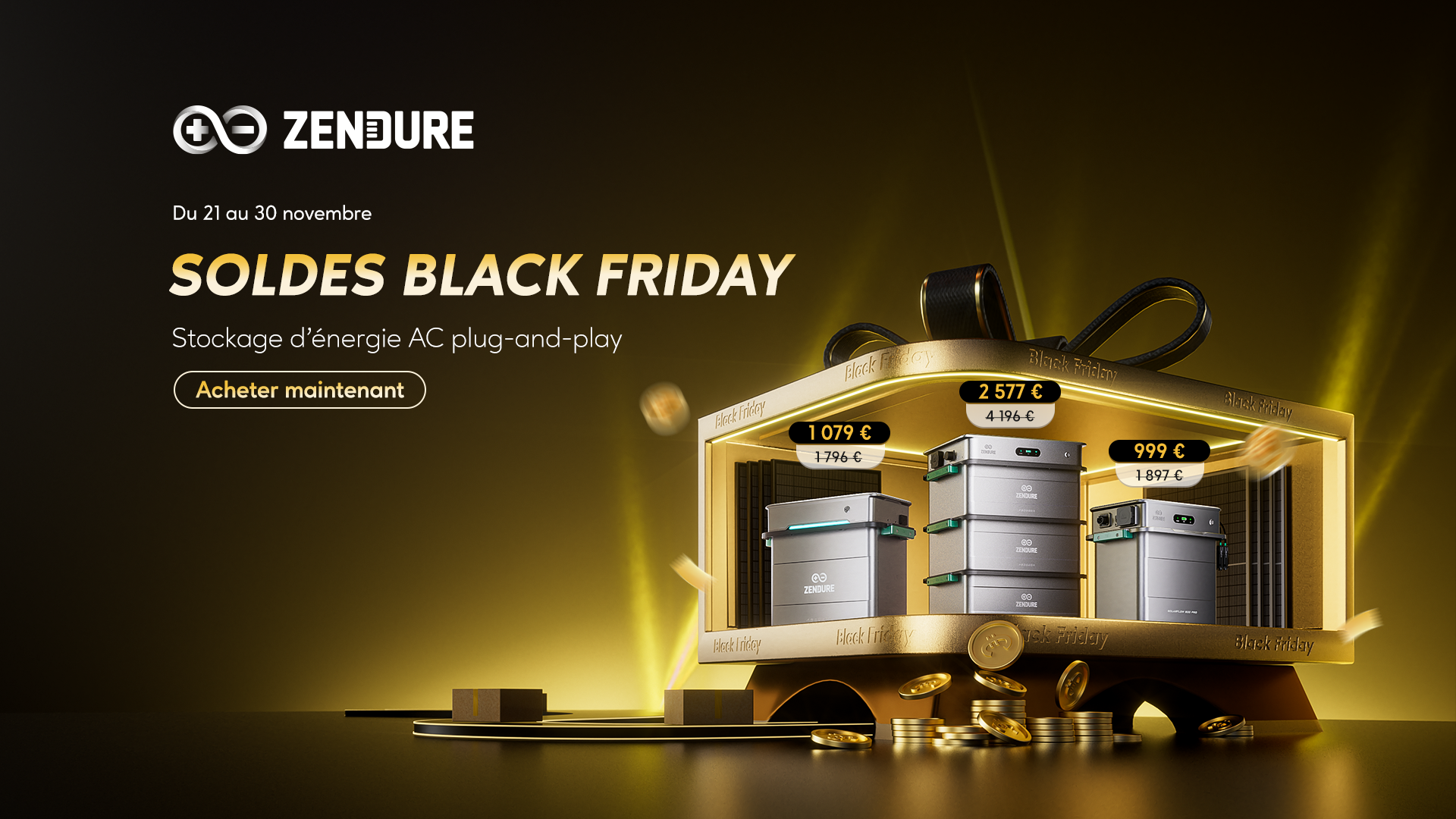 ¡Ahorra energía (y dinero) con las ofertas de Zendure!