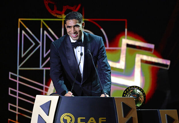 Achraf Hakimi Balón de Oro africano: «Este trofeo es de