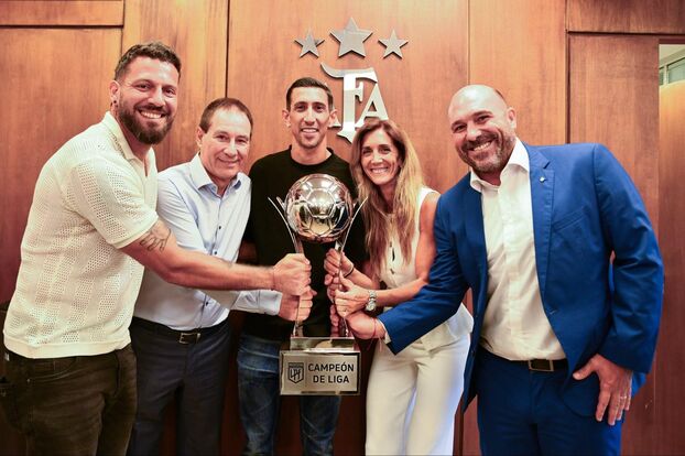 Ángel Di María ofrece su primer título de campeón de
