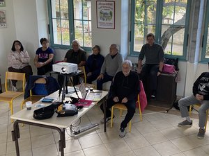 Antichan-de-Frontignes. Los elegidos formados en desfibrilador