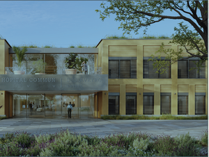 Aquí está el diseño interior del futuro hospital del sur