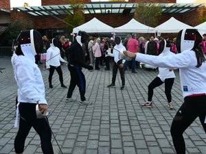 Balma. Se enfrentan para vencer el cáncer de mama.