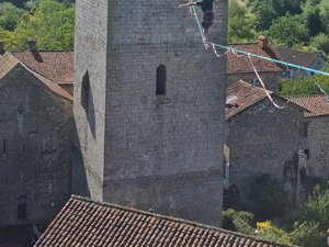 Cardaillac. VTT, petanca y slackline para el Téléthon