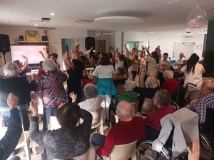 "C'est beau de voir les enfants danser": los alumnos de