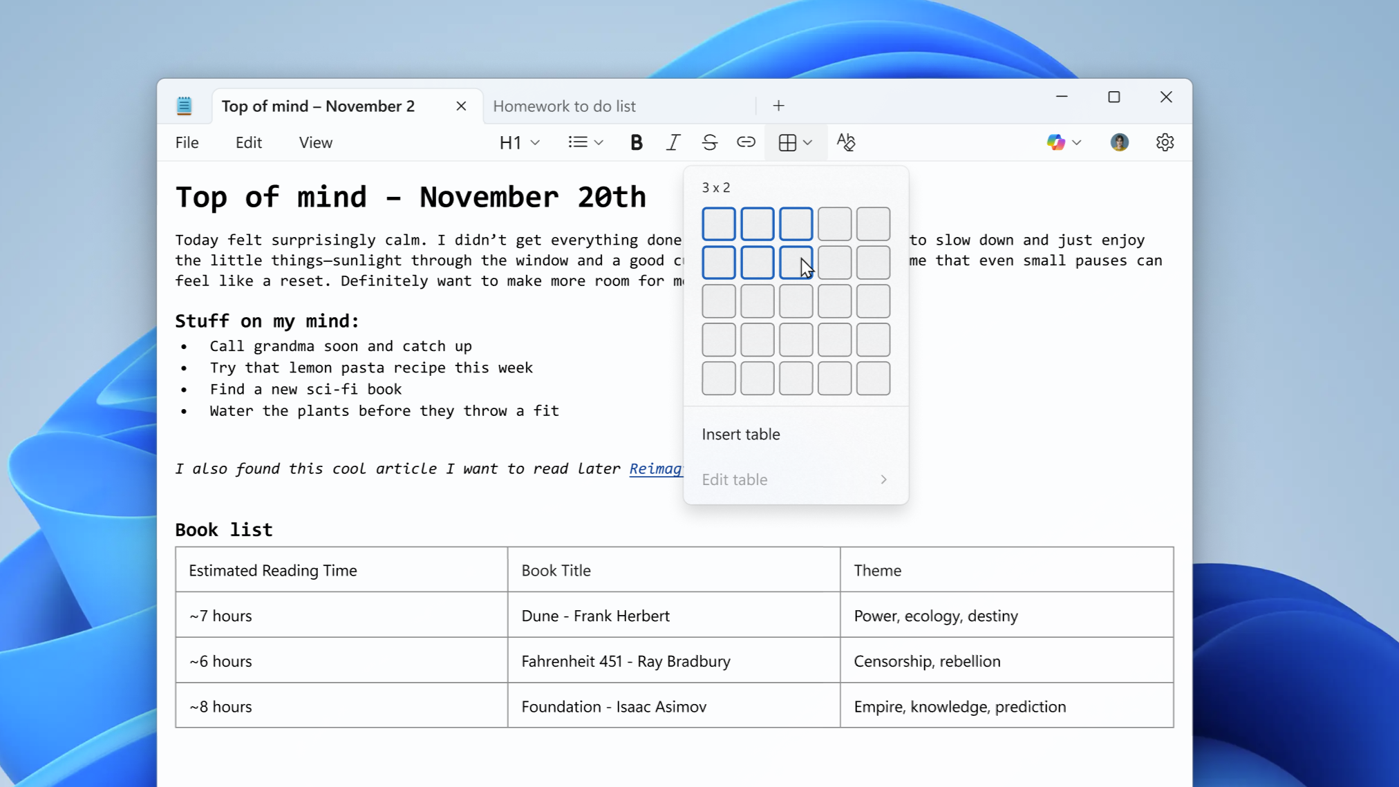 Del editor minimalista al que estructura tus ideas, el Bloc