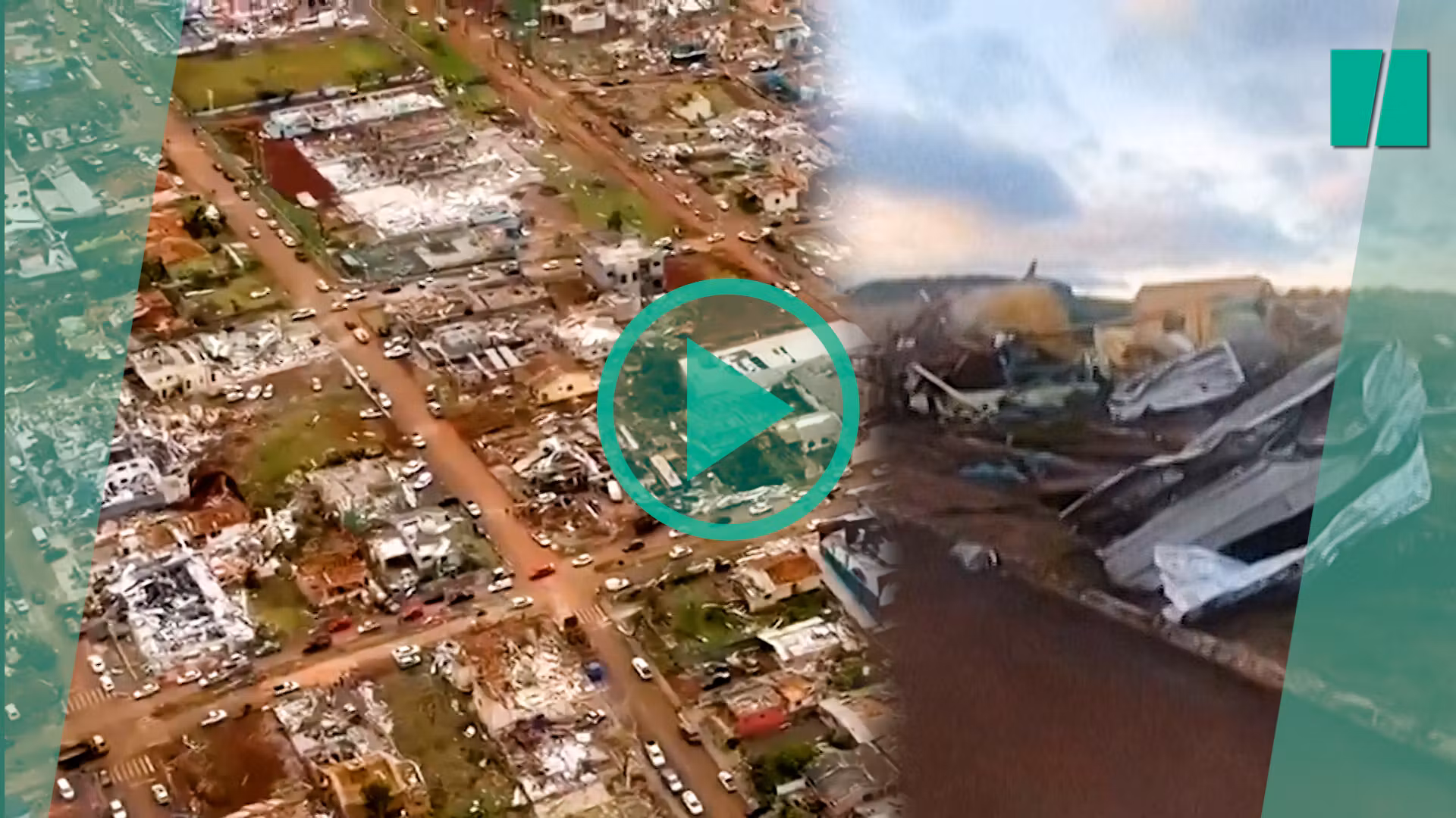 En Brasil, un tornado devastó esta pequeña ciudad y causó