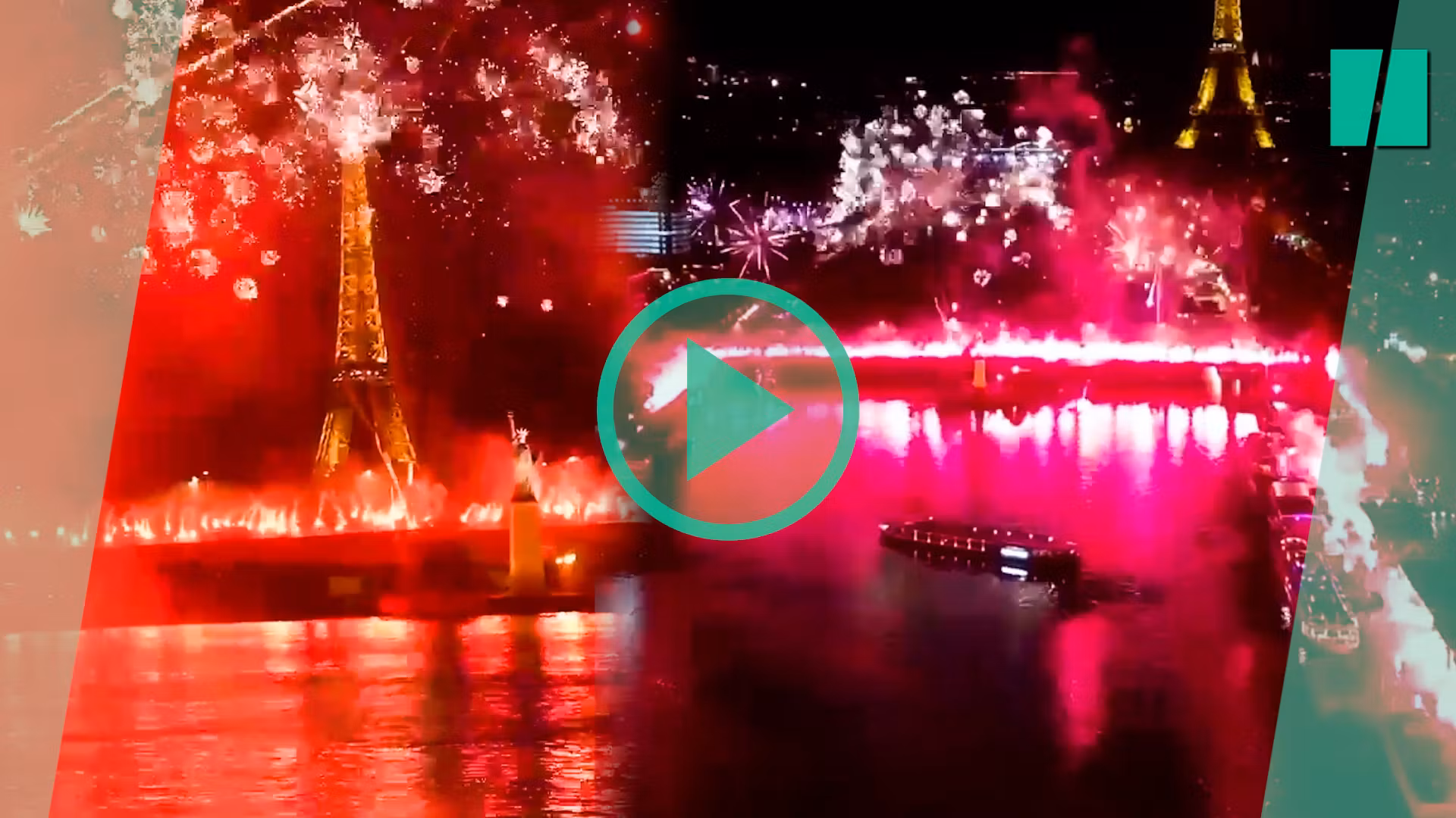 En París, el fuego artificial salvaje de los Ultras Winners
