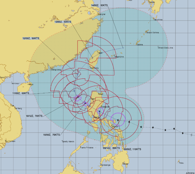 Filipinas: el super tifón Fung-Wong se aleja, tras dejar 1,4