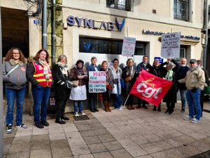 Huelga sorpresiva de los empleados del laboratorio Synlab tras el