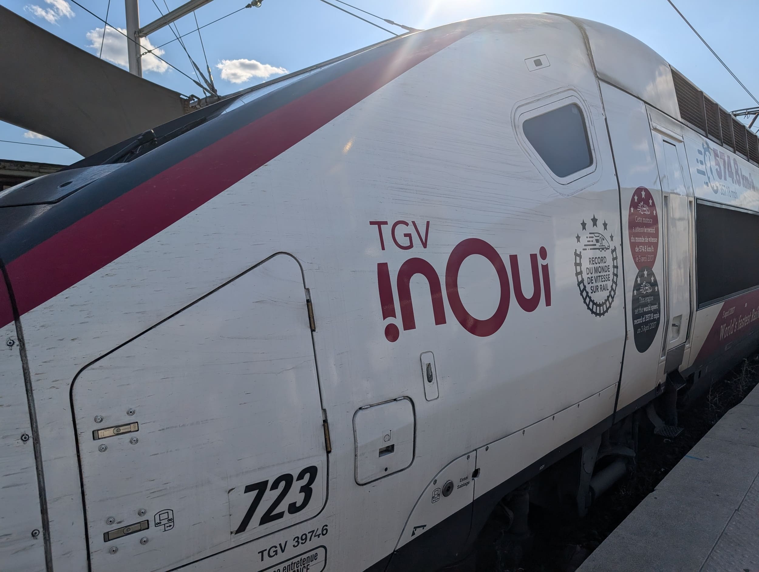 La SNCF te impide reservar ciertos TGV en el sur,