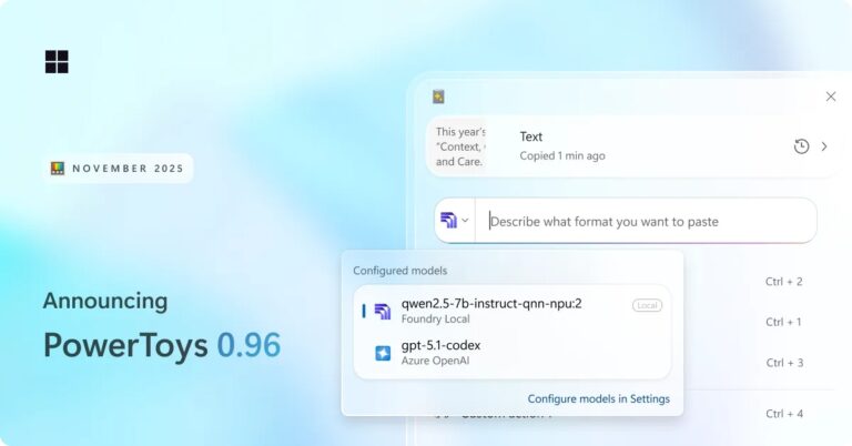 La caja de herramientas de Windows adquiere nuevos superpoderes