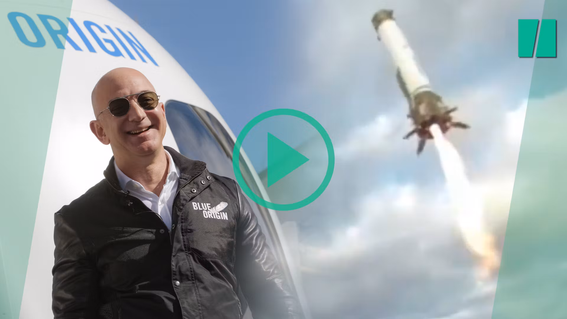 La hazaña espacial de Jeff Bezos con Blue Origin hará