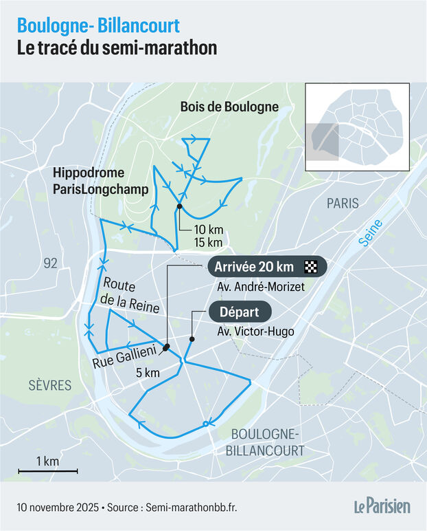 Semi-maratón de Boulogne-Billancourt: recorrido, participación, récords, todo lo que necesitas