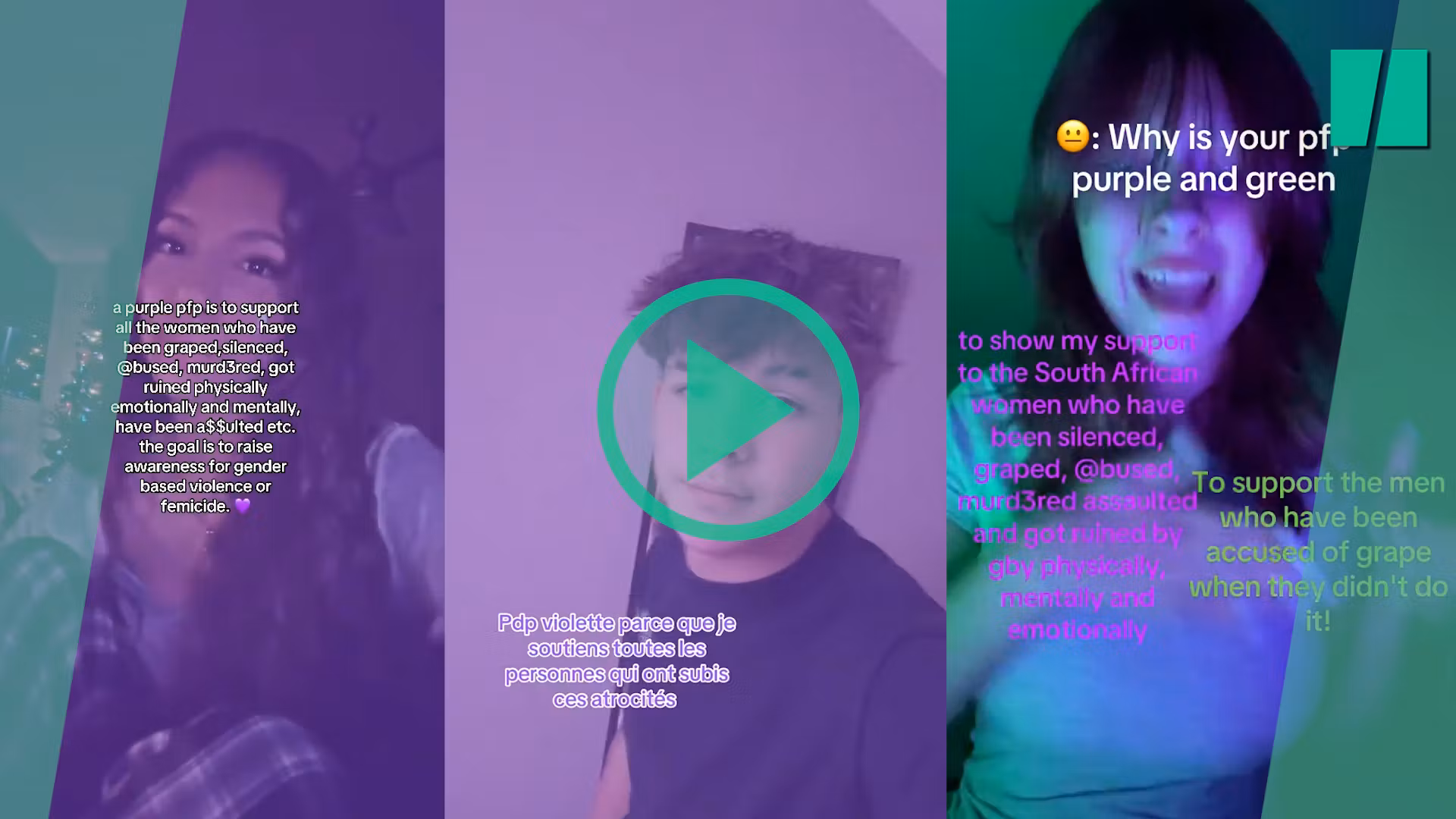 Tu feed de TikTok e Instagram está todo morado y