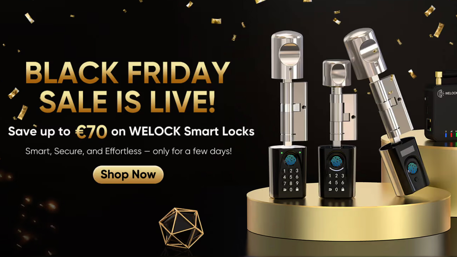 WELOCK reduce los precios de sus cerraduras conectadas destacadas con