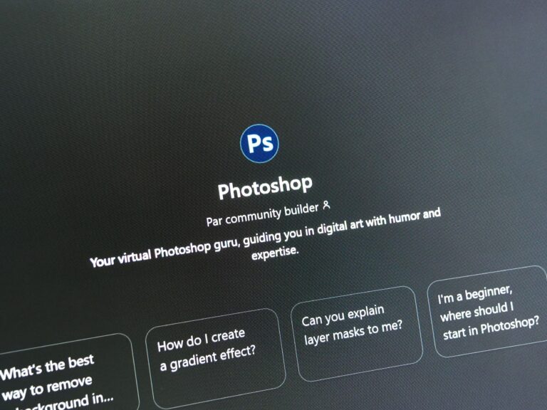 Ahora puedes usar Photoshop y Adobe Express gratis en ChatGPT