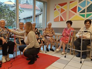 Asprières. Un día de emociones en la residencia Bel Air