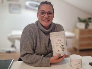 Balma. Ella quiere desafiar los códigos de los complementos alimenticios.