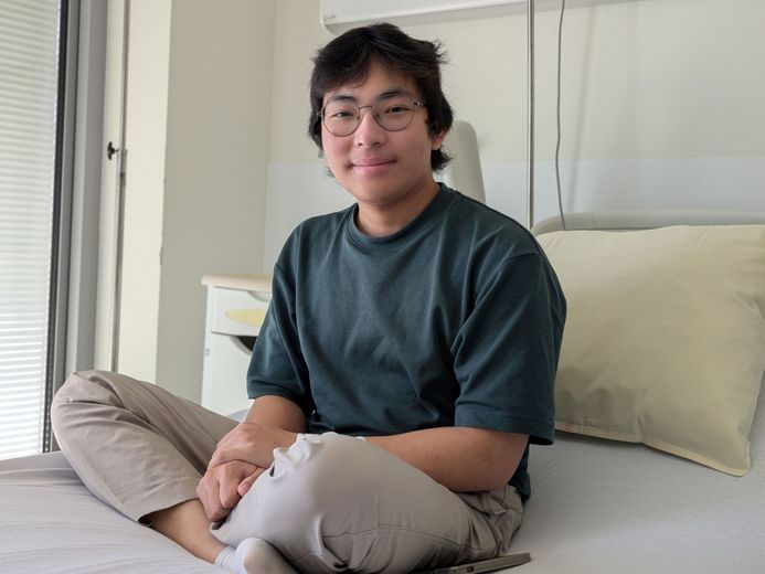 Buscaba un donante compatible para curar su leucemia: Raphaël ha