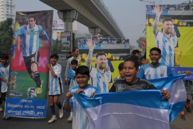 Fútbol: «un homenaje a su altura», en India, fans construyen