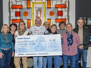 Graulhet: un cheque para apoyar a los enfermos de cáncer