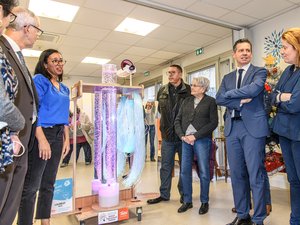 Inauguración de un carro multisensorial móvil en el Ehpad Saint-François