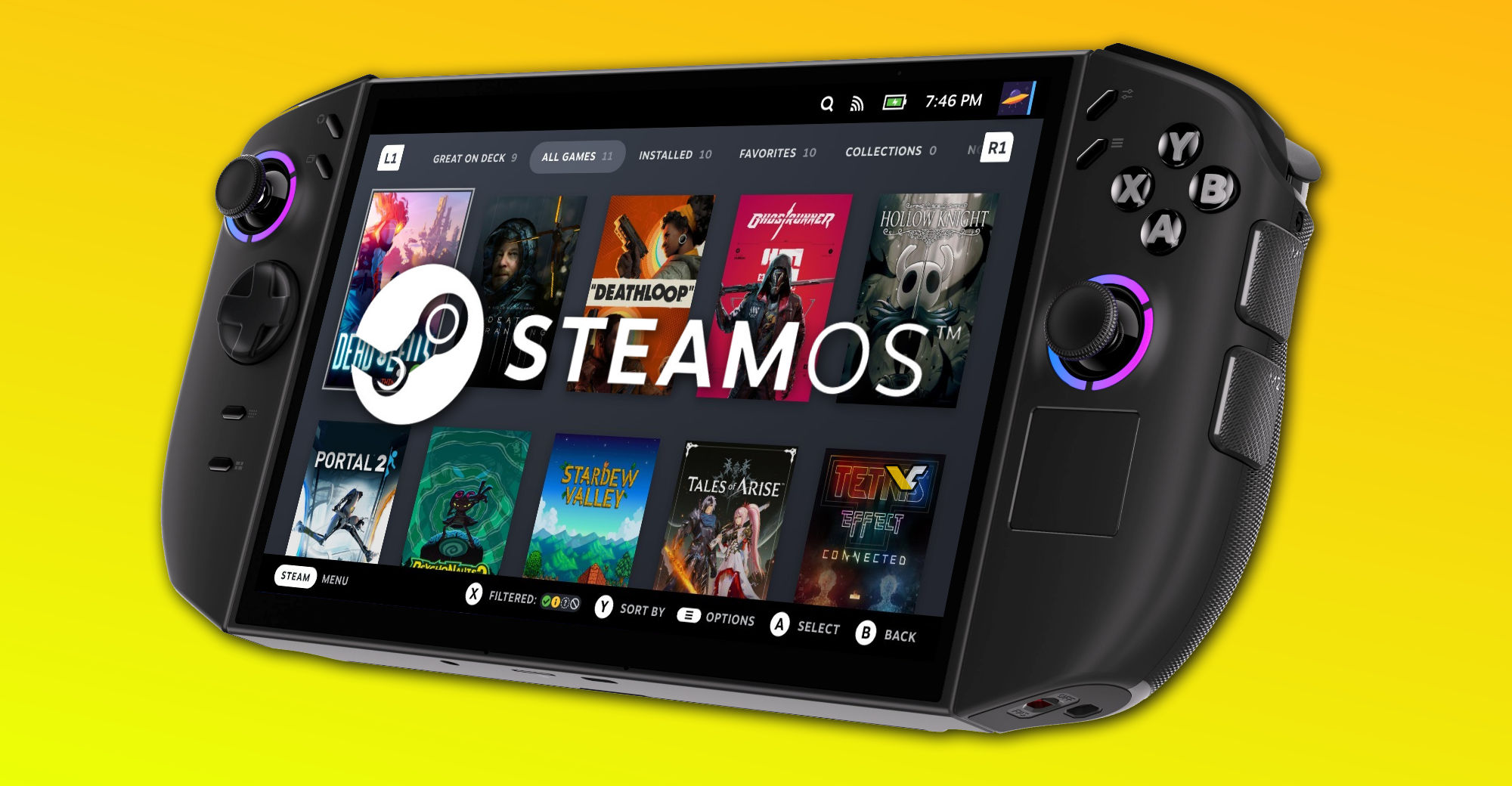 Lenovo prepara una consola portátil bajo SteamOS para el CES